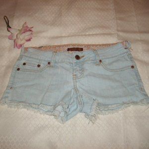 Jean Shorts ZD Faded Blue Low Rise